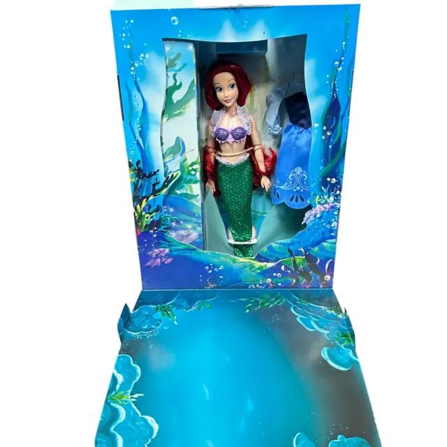 Disney Parks The Little Mermaid Ariel Story Doll 11"