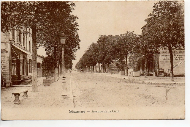 SEZANNE - Marne - CPA 51 - Avenue de la Gare 5