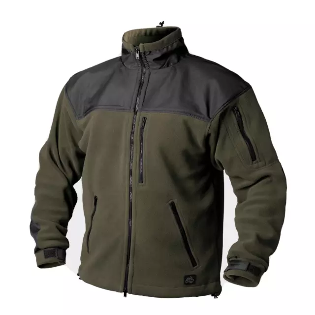 HELIKON TEX Jacke Classic Army Outdoor Fleecejacke Jacke Oliv / Black Medium