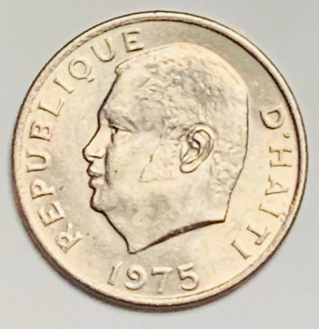 1975 Haiti 10 Centimes KM# 120 Circulated Condition