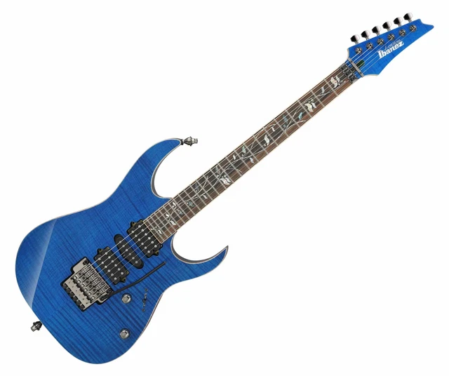 Ibanez RG8570-RBS EGitarre Royal Blue Sapphire Elektroguitar Gitarre Koffer Case