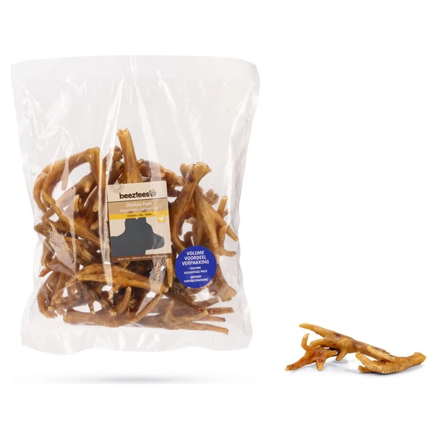 Beeztees Snack per Cani Hühnerfüße 620 G, Nuovo