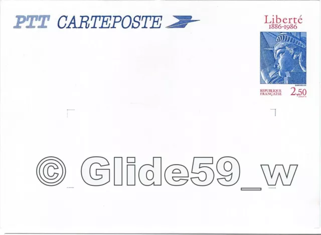 Entier postal France - 1986 - Y & T n° 2421-CP1