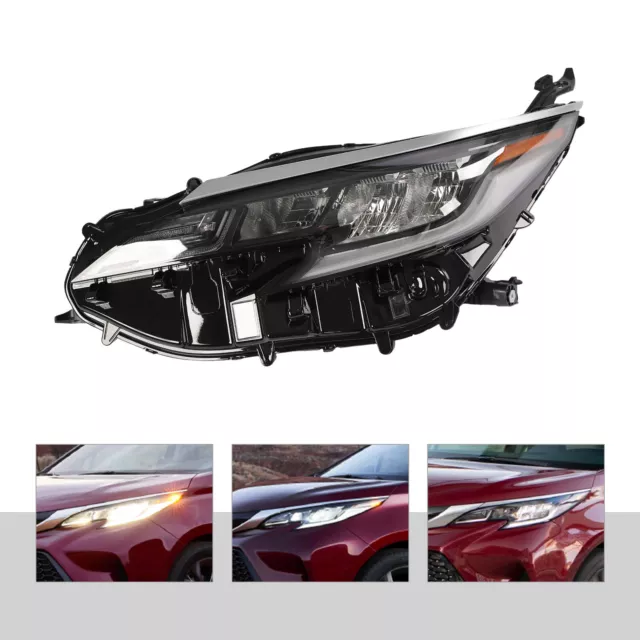 Left Driver Side Headlamp For 2021 2022 Toyota Sienna XSE Full LED Headlight NEW