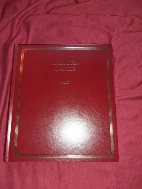 Matricula Armalis MMI 2001, Familienkunde, Familenwappen, Heraldik, Wappen