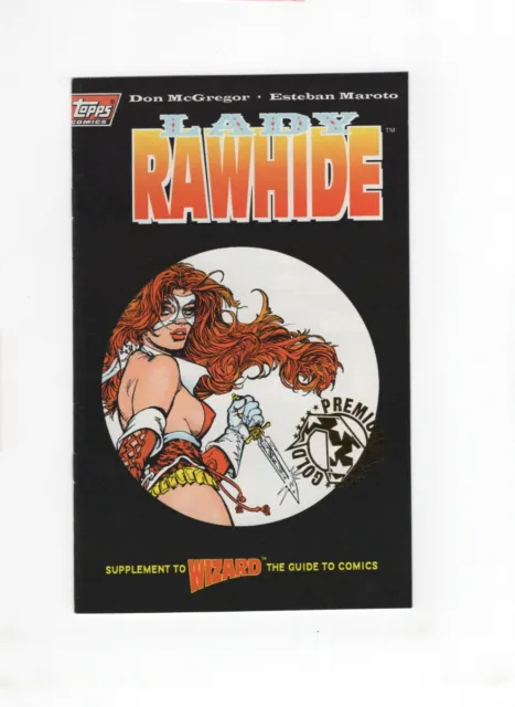 LADY RAWHIDE 1 Mini Comic 1995 Wizard Ashcan Topps Comics 9.0 VF/NM 3082