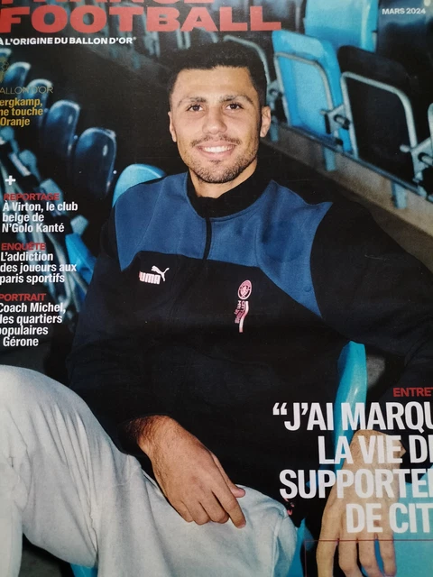 FRANCE FOOTBALL n°3948 RODRI 68ème BALLON D'OR 2024