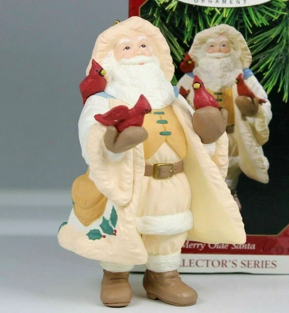 Hallmark Keepsake Christmas Ornament Merry Olde Santa 8Th In Series Vintage 1997