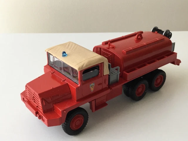 CPF123 Camion 1/43 Hachette IXO Pompiers : BERLIET GBC 34 citerne aero – Jumajo