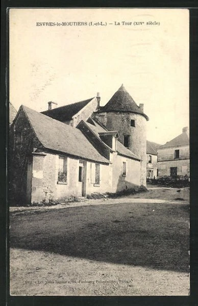 CPA Esvres-le-Moutiers, la Tour