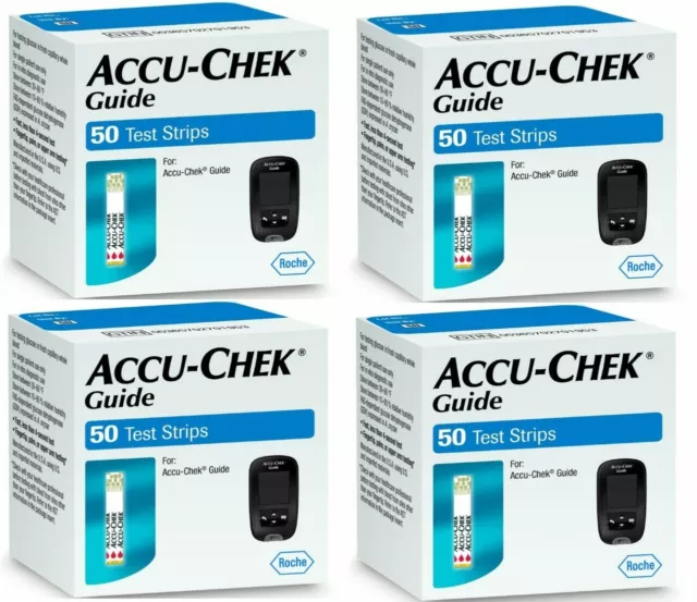 Accu-Chek Guide 200 Test Bandes Pour Glucose Soin