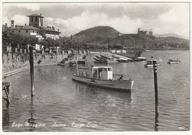 Arona - Novara - Lungo Lago - Viagg. 1966 -97960-