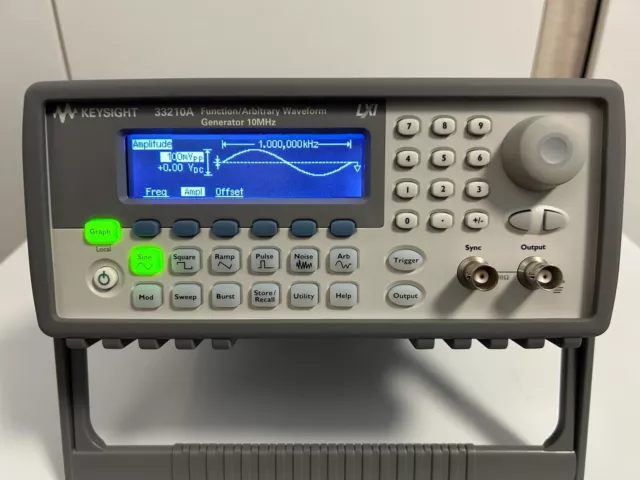 Keysight 33210A Function Arbitrary Waveform Generator Agilent (Option 002 in)