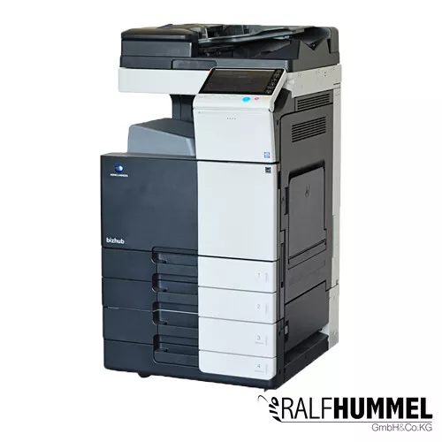 Konica Minolta bizhub 364e Kopierer Drucker Scanner Faxkarte 4.PF LAN Duplex A3