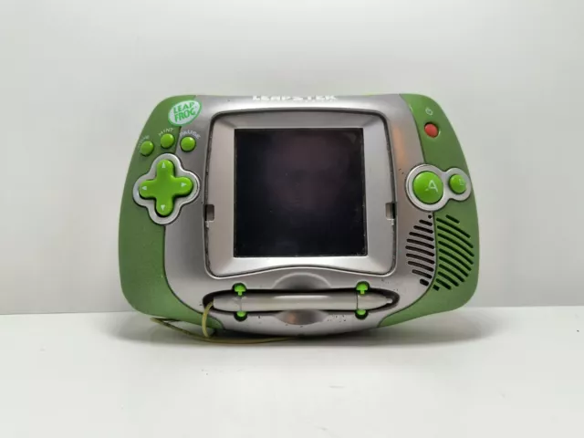 LeapFrog 20200 Green Leapster Learning System Handheld Game Console 2