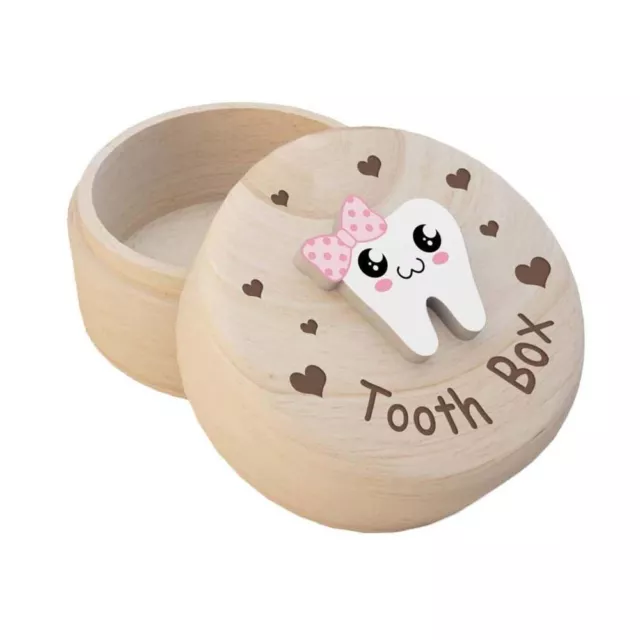 Collection Commemorative Box Milk Teeth Organizer Tooth Fairy Box  Gifts