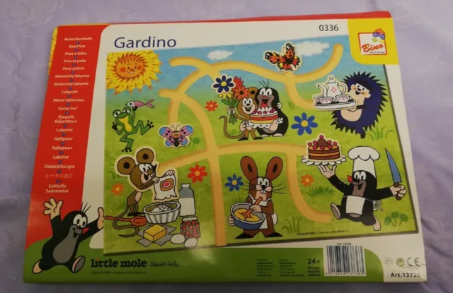 Bino World of toys Motorikspiel, Holzspielzeug, Kleinkinderspielzeug