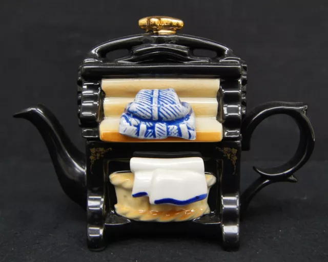 CARDEW DESIGN Washing Mangle 4" Decorative Mini Teapot ENGLAND