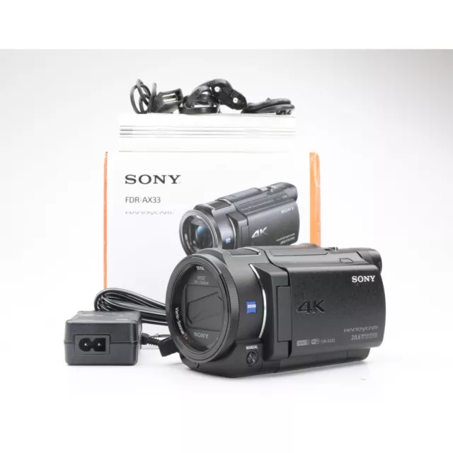 Telecamera cellulare Sony FDR-AX33 4K + difettosa (227738)