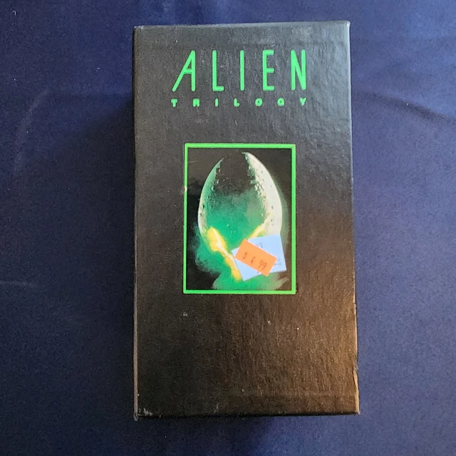 ALIEN TRILOGY ON VHS Box Set - Alien Aliens Alien 3 - Tested £20.03 ...