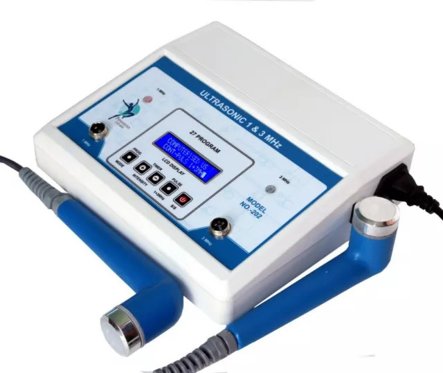 New ultrasound therapy machine 1-3 mhz 27 pre prog. best equipment