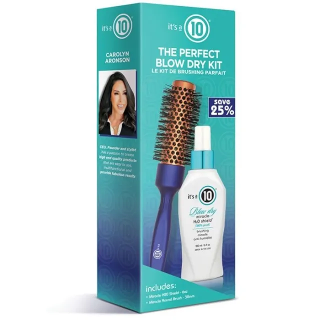 It's a 10 The Perfect Blow Dry Kit Edición Limitada - Miracle H20 Shield 180 ml