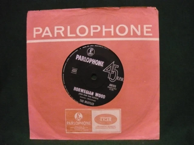 Gripsweat - BEATLES If I Fell / Tell Me Why RARE Norway 45 norwegian  PARLOPHONE DP 562 HEAR!