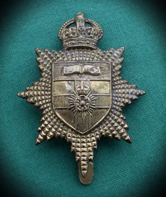 The University of London OTC, KC ~ 100% GENUINE British Military Army Cap Badge.
