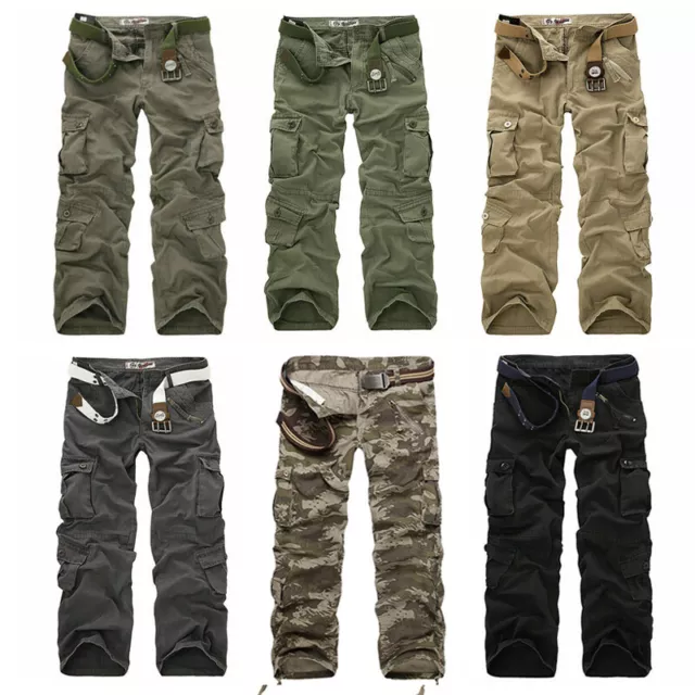 Pantalon De Travail De Combat Cargo Stretch Pour Homme Pantalon À Taille .