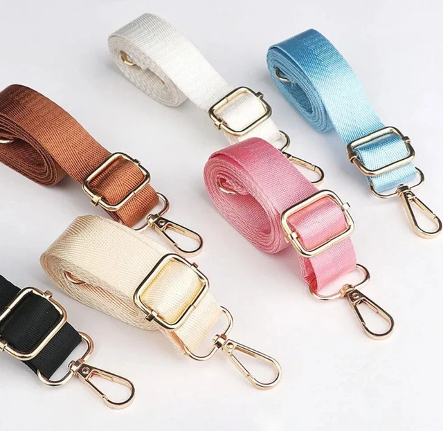 2er Set Verstellbare Schultergurte Mit Karabiner – Universeller Ersatzriemen Für Taschen & Rucksäcke