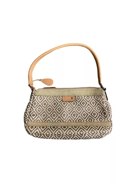 Tula Leather Raffia Weave Ladies Bag Small handle bag