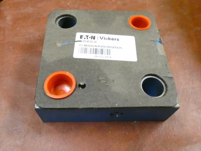 Eaton Vickers Slip in Cartridge Valve CVCS 40 D3 20