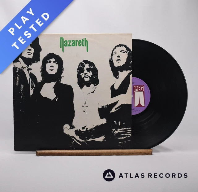 NAZARETH NAZARETH A-2 B-2 Porky Repress LP Album Vinyl Record PEG 10 ...