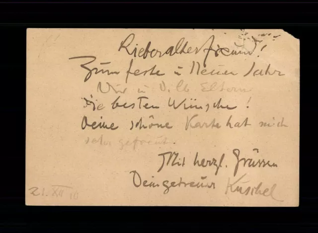 Unbekannt Ca. 1900-1920 Postkarte original Signiert # BC 192014