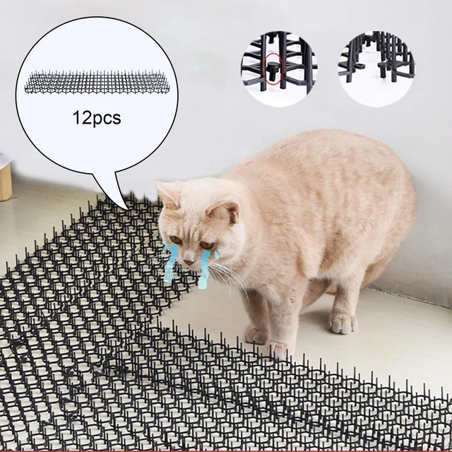 12X CAT DETERRENT Mat Prevent Cat Thorn Pad Anti Climbing Window Walls EUR 20,40 PicClick FR