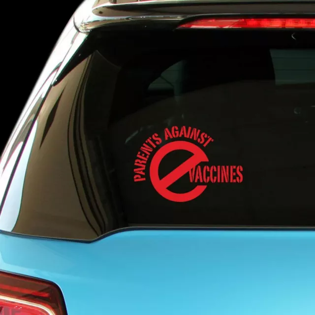 PARENTS AGAINST VACCINES Car Laptop Sticker Decal