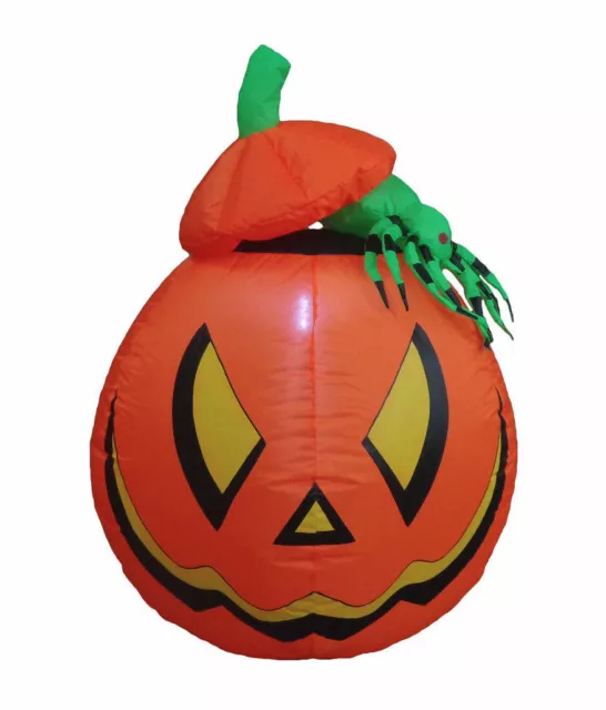 Halloween Inflatable Air Blown Blowup Decoration Pumpkin Jack-O-Lanterns Spider
