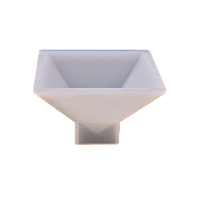 Stampo In Silicone Per Piramide Media 5x5cm – Resina Epossidica, Argilla, Sapone – Cabochon Bianco - 6