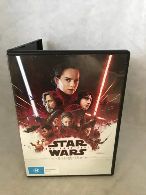 Star Wars - The Last Jedi (DVD, 2017) Very Good Condition. Free Shipping.