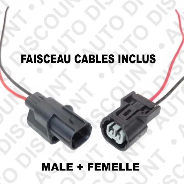 ZHjLut Compatible Avec Peugeot 3 Broches Femelles Connecteurs De Câble Électrique De Bobine D'allumage Moteur Faisceau De Câbles Fiche 13801763 F872100 13820323 - Foto 9