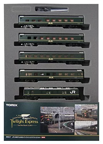 TOMIX N gauge 98947 24 system Goodbye Twilight Express set 15 cars 3