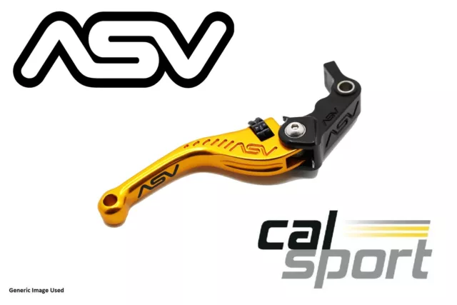 ASV Yamaha YZF R1 2020 F3 Short Gold Front Brake Lever