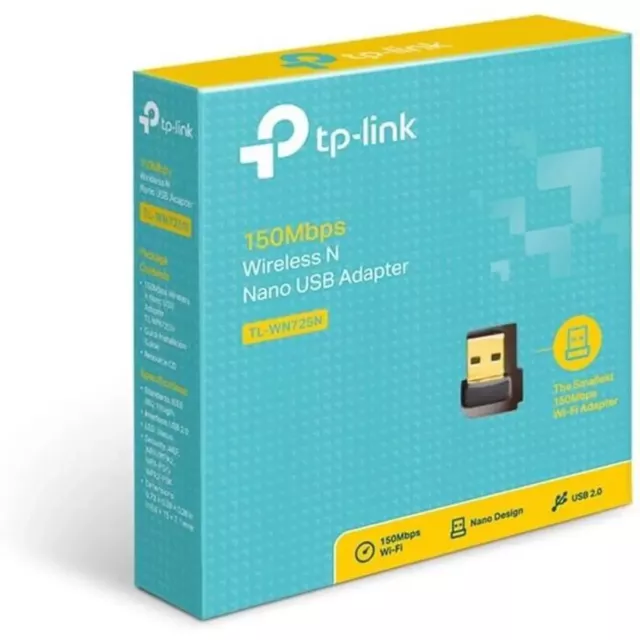 Clé WiFi Puissante - TP-LINK - N150 Mbps - Nano adaptateur USB wifi dongle wifi