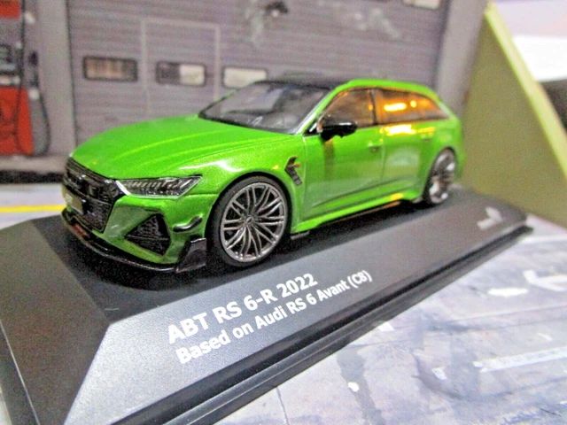 AUDI A6 RS6 ABT RS 6 RS 6 Avant Quattro Java vert C8 2022 Solido 1:43 ...