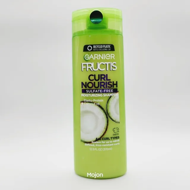 Garnier Hair Care Fructis Triple Nutrition Curl Nourish Shampoo, 12.5 oz