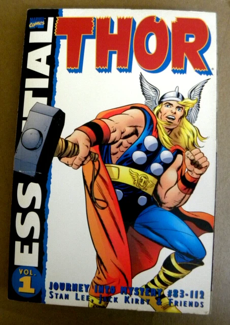 Marvel 2001 ESSENTIAL MIGHTY THOR Vol 1 tpb oop 1st print reg $15 qq Lee Kirby