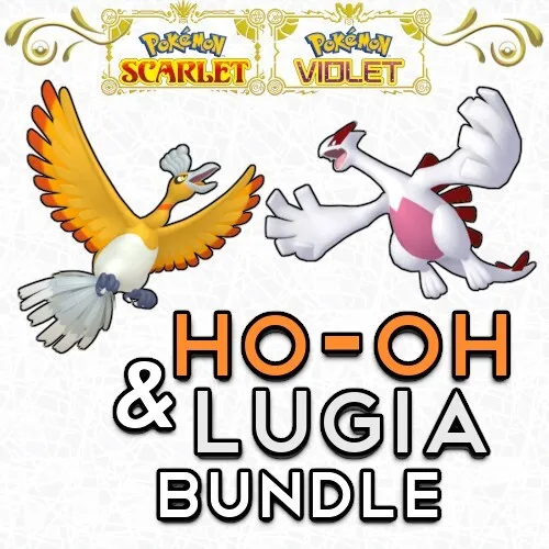 Shiny 6IV Ho-Oh and Lugia Legendary Birds Pokemon Holding Master Balls for  Sword, Shield, Brilliant Diamond, and Shining Pearl - elymbmx