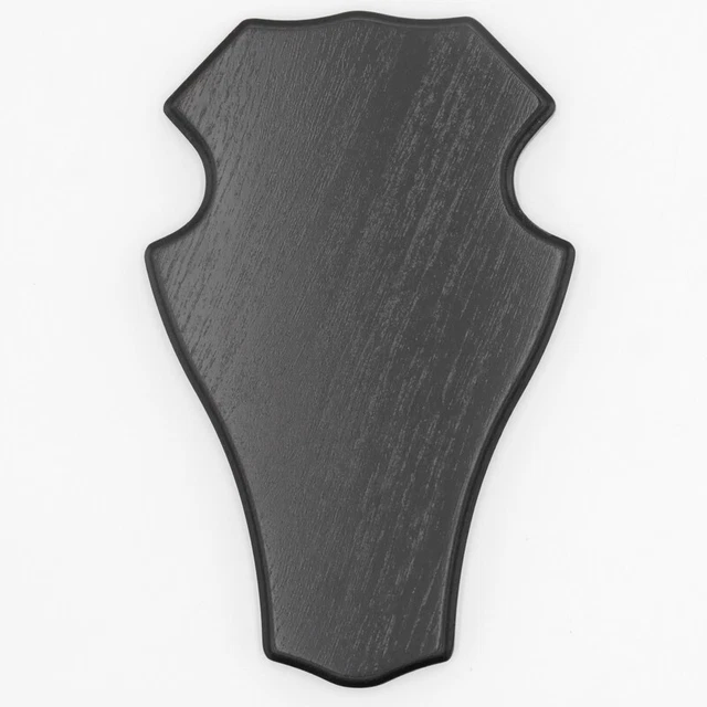 Dam Ciervo Escudo de Trofeo Romo En Roble Oscuro Altura 25CM Hirschschild