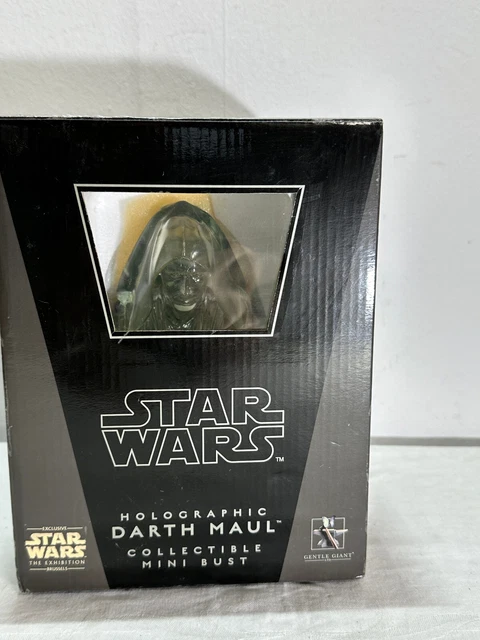 Gentle Giant Star Wars Darth Maul Holgram mini busto h= circa 17 cm limitato 2500