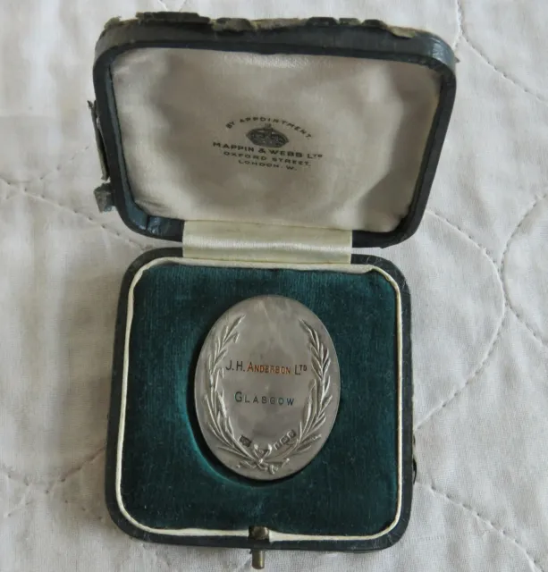 1920 The Confectioners Bakers And Allied Traders Exhibition Hm Silver Medal 2